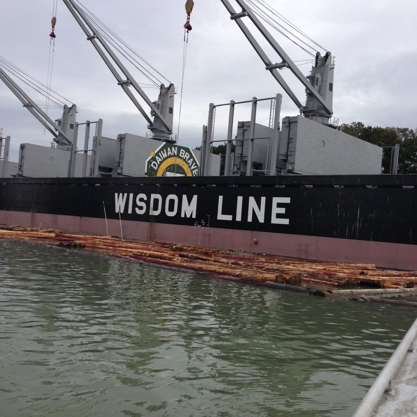 Exports - Log Vessel